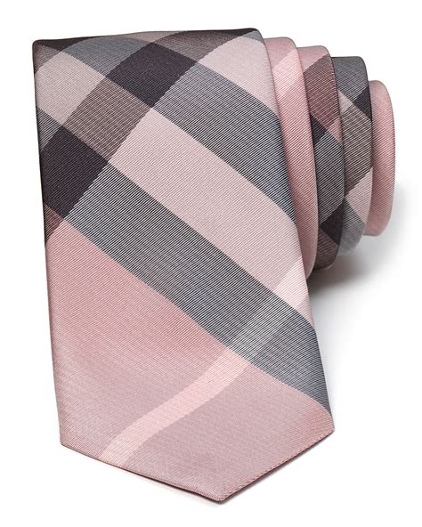 burberry pink necktie|Burberry style ties and shirts.